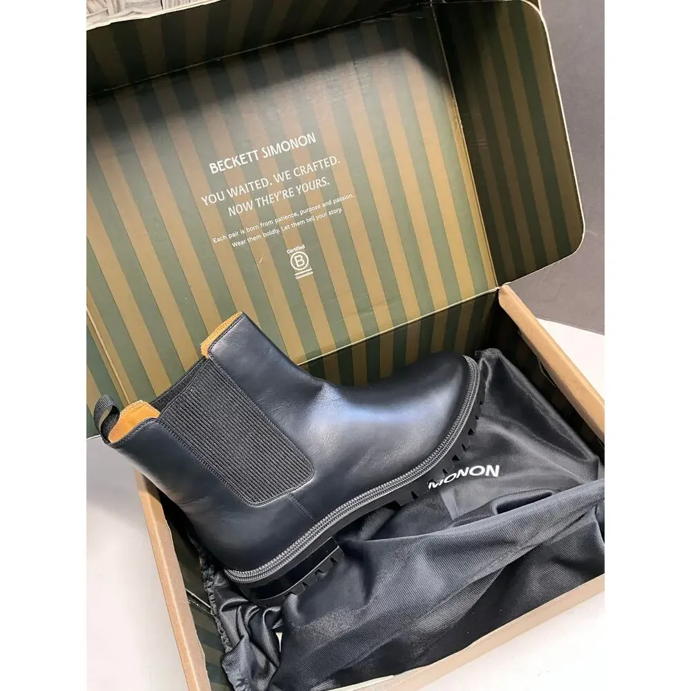 Beckett Simonon slip on Chelsea  boots